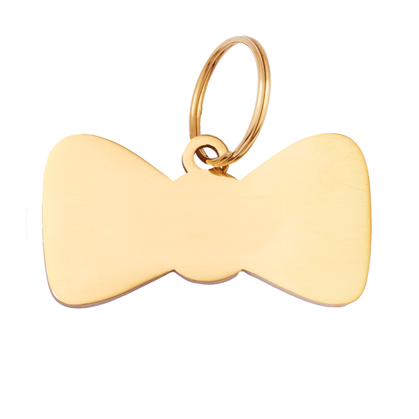 Bow Tie Pet ID Tag
