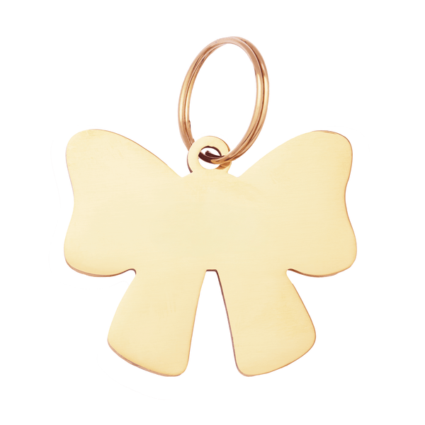 Lady Bow Pet ID Tag
